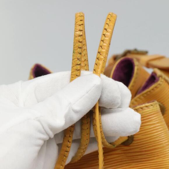 LOUIS VUITTON Epi Petit Noe Shoulder Bag Yellow M44109 - Picture 9 of 16